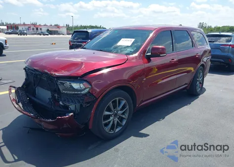 2018 Dodge Durango Gt Rwd из США, поврежденный, VIN 1C4RDHDG5JC239657